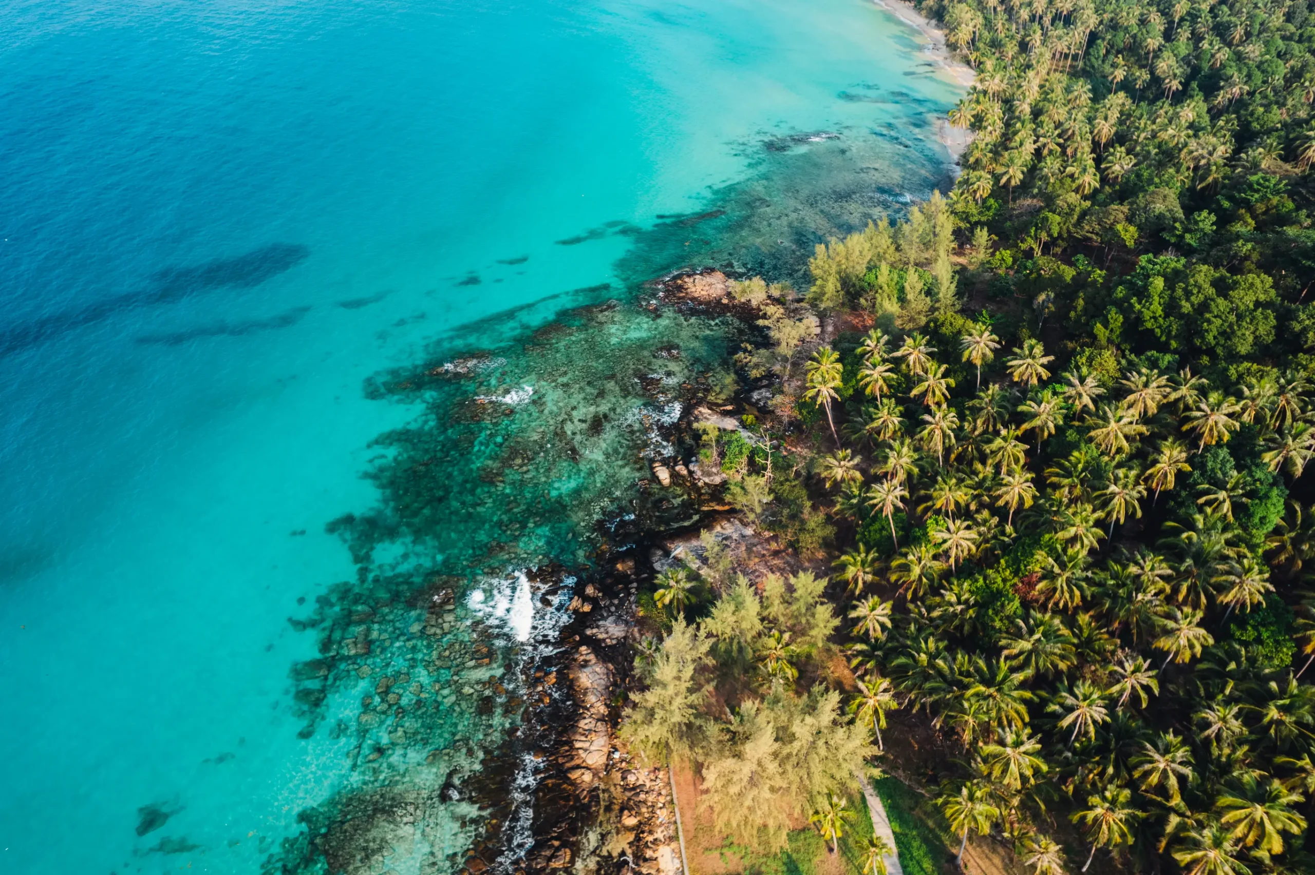 Sri Lankan coastline