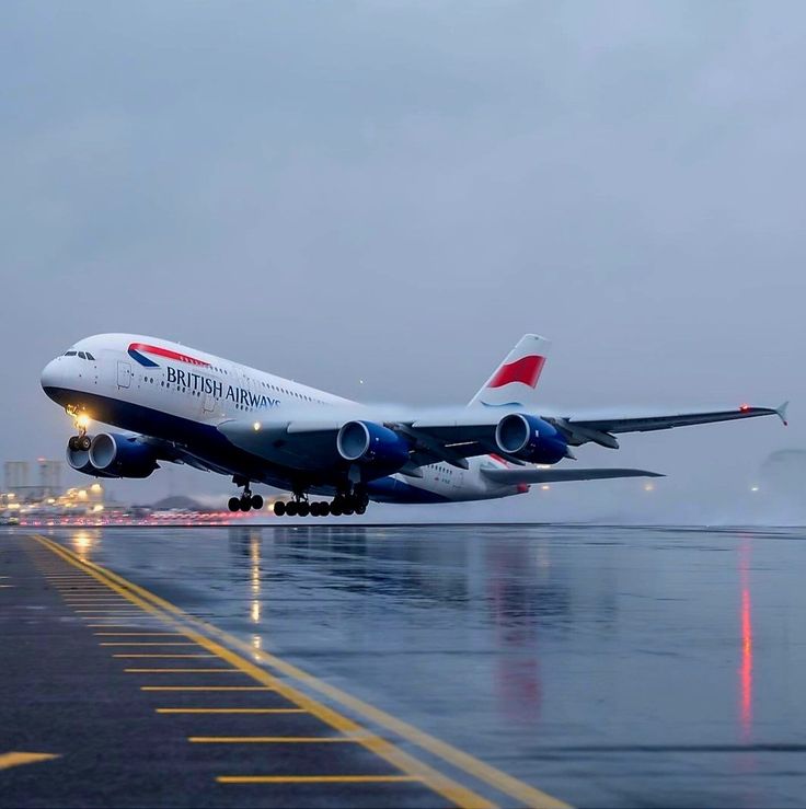 British Airways flight